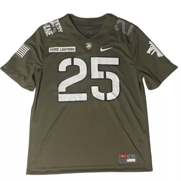 Nike Other - Nike Army Black Knights USA Infantry Football Jersey CK6204-222 Mens Size Large.